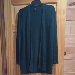 Worthington Forest Green Knit Sweater